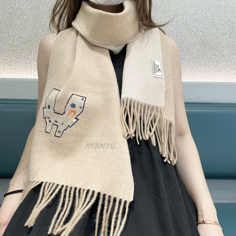 에르메스 캐시미어 스카프 001-267634