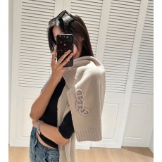 에르메스 니트 앵커 체인 장식 캐시미어 머플러 001-267640