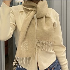 로에베 남녀공용 머플러 워터웨이브 로고 001-267661