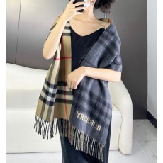 버버리 체크 멀티컬러 머플러 001-267698