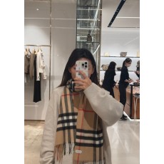버버리 클래식 캐시미어 격자 스카프 001-267703