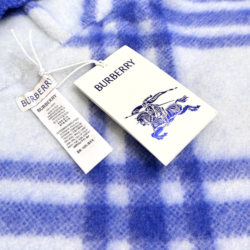 버버리 체크 후드 머플러 001-267719