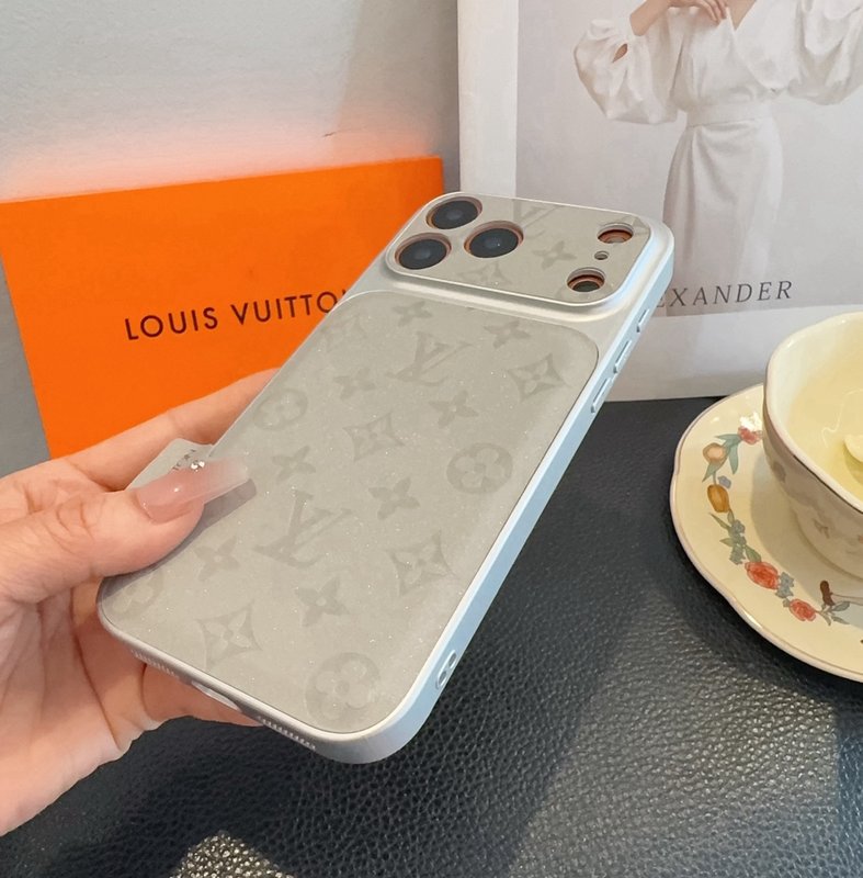 루이 세컨드17 엠보싱 글리터 풀커버 휴대폰 케이스 001-267736