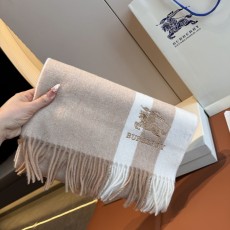 버버리 전마 자수 울 스카프 001-267926