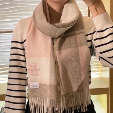 버버리 남성 머플러 아이보리/브라운 001-267937