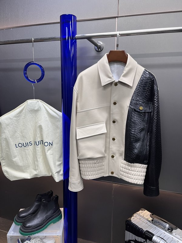 LV 양피 & 비단뱀 가죽 자켓 001-267995