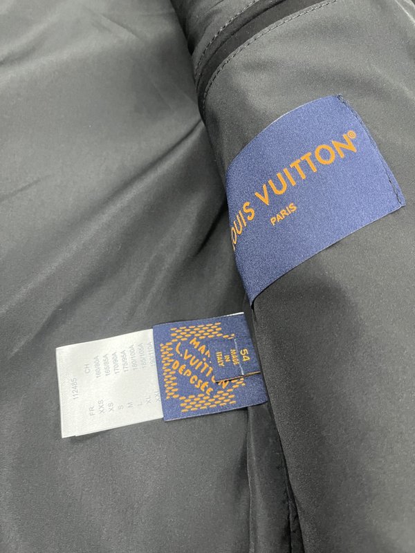 LV 스웨이드 소가죽 혼합 자켓 001-268003
