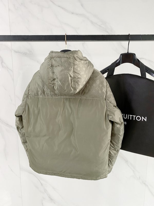 LV 패션 캐주얼 다운 후드 재킷 001-268063