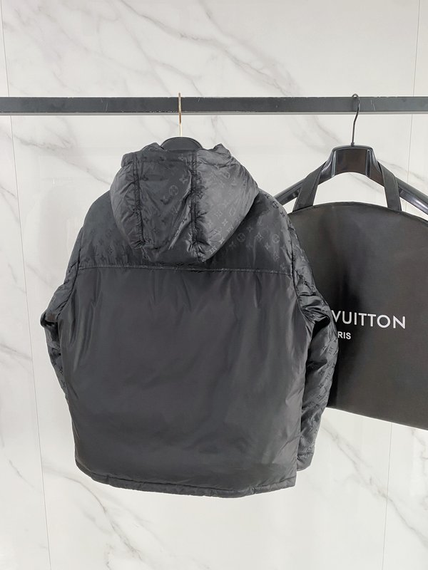 LV 최신 유행 캐주얼 다운 패딩 후드 점퍼 001-268064