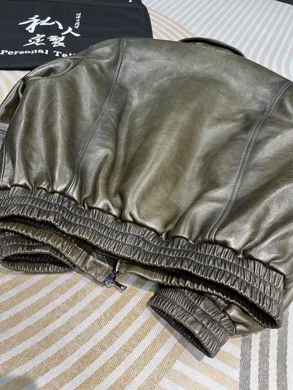 Acne Studios 리버 칼라 양피 자켓 001-268096