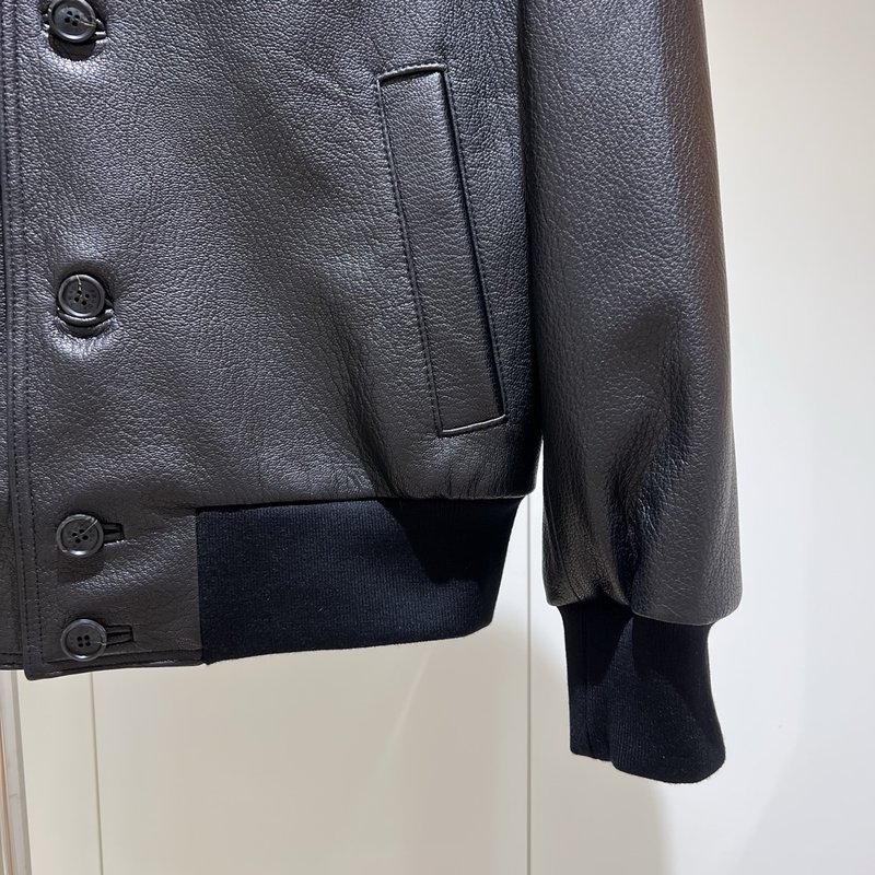 Prada 남성용 진짜 가죽 자켓 001-268144
