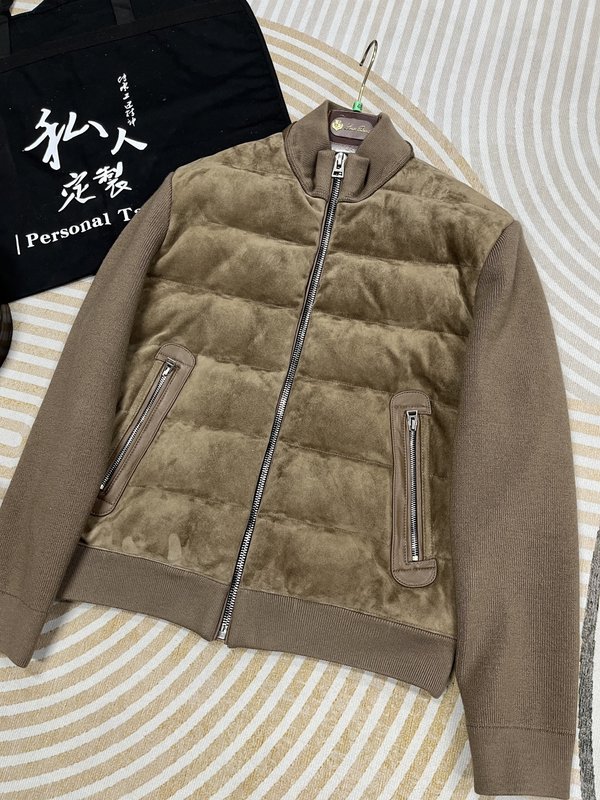 TomFord 스웨이드 다운 자켓 001-268150