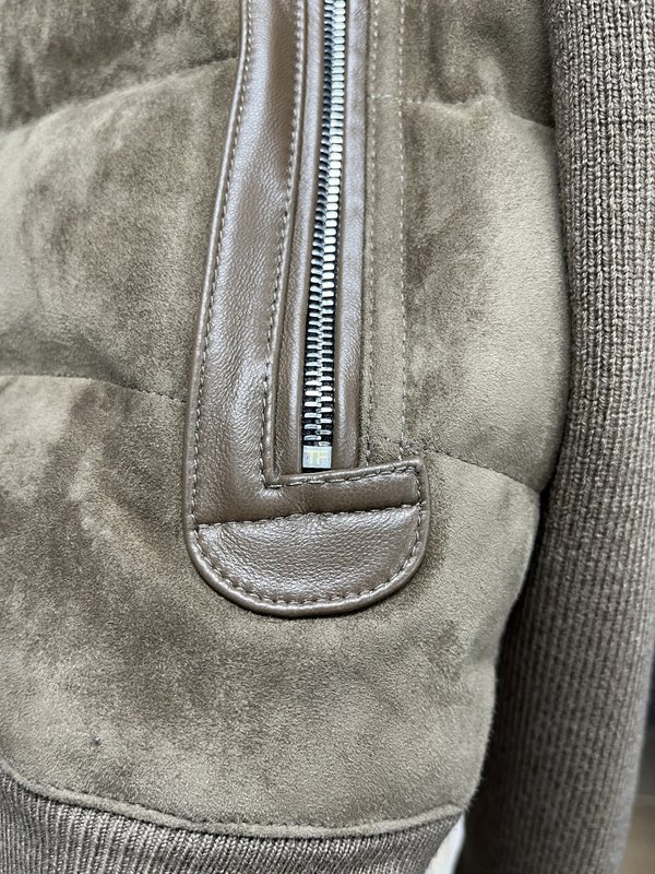 TomFord 스웨이드 다운 자켓 001-268161