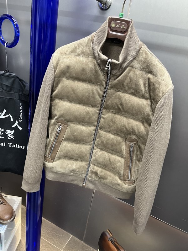 TomFord 스웨이드 다운 자켓 001-268161