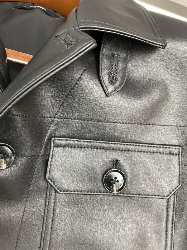 Tom Ford 워크 칼라 양가죽 자켓 001-268164