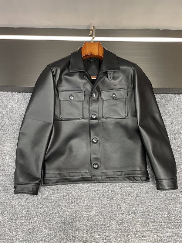 Tom Ford 워크 칼라 양가죽 자켓 001-268164