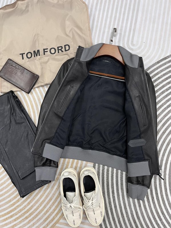 Tom Ford 톰포드 사슴무늬 염소가죽 자켓 001-268169