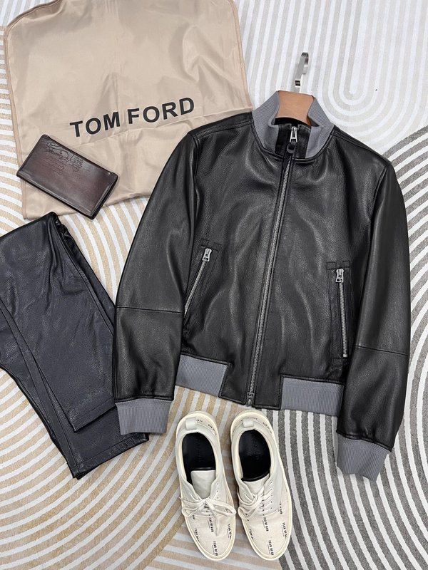 Tom Ford 톰포드 사슴무늬 염소가죽 자켓 001-268169