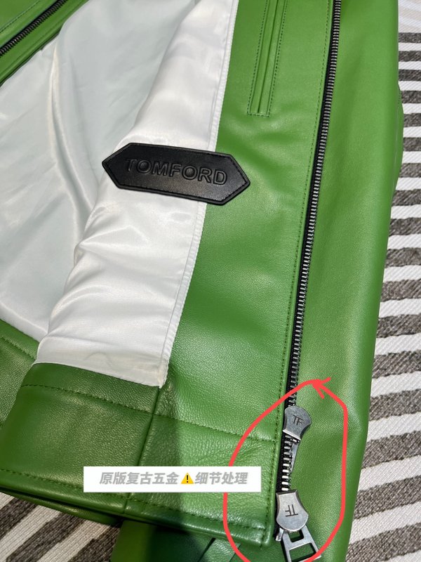 톰 포드 한정판 소가죽 자켓 001-268189