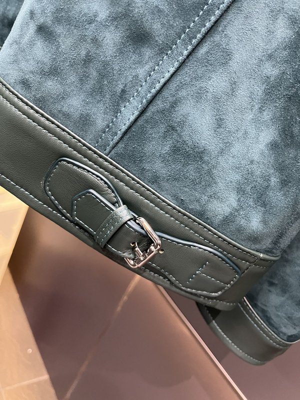 Tom Ford 스웨이드 가죽 자켓 001-268233