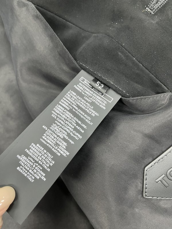 TOM FORD 블랙 가죽 자켓 001-268240