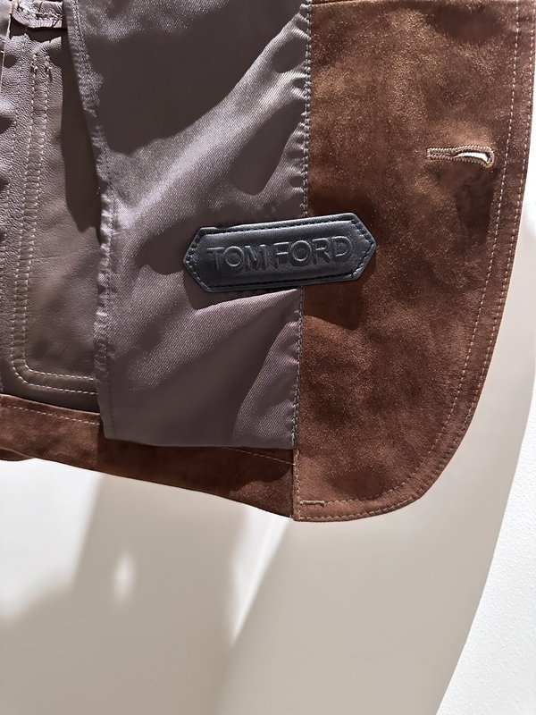 Tom Ford 헌팅 가죽 자켓 001-268245