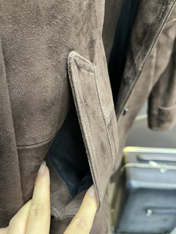 TOM FORD 비즈니스 캐주얼 가죽 자켓 001-268247