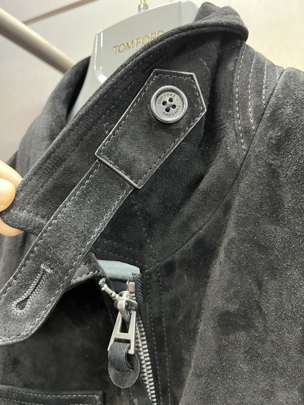 톰 포드 스웨이드 양가죽 자켓 001-268269