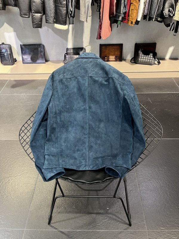 TOM FORD 라펠 가죽 자켓 001-268272