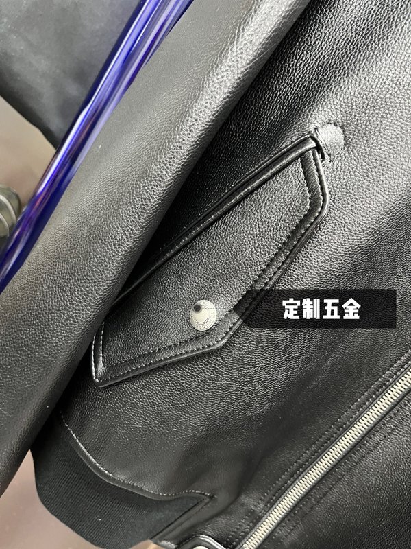 Tom Ford 스탠드칼라 가죽 자켓 001-268282