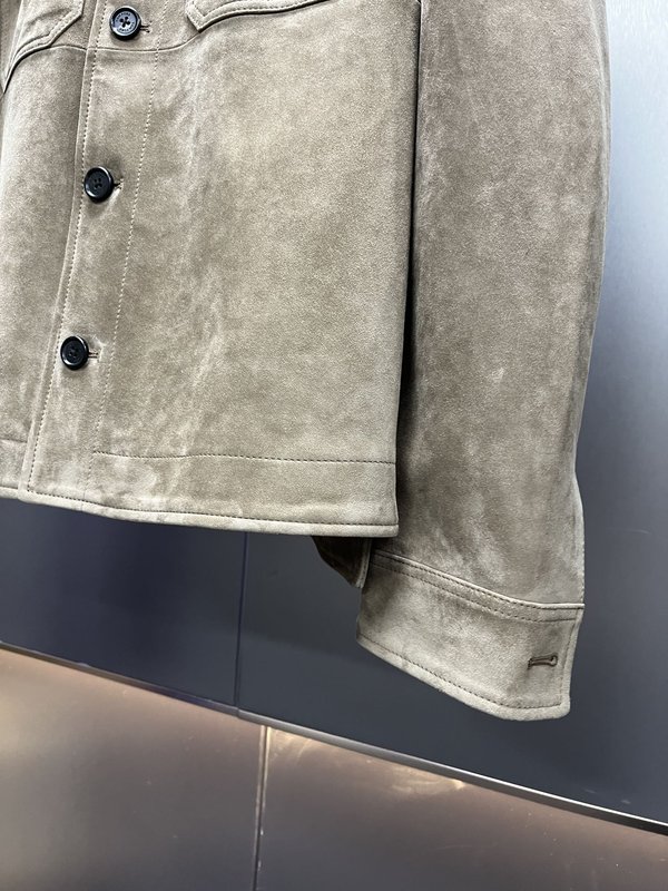 TOM FORD 반대가죽 라펠 자켓 001-268289