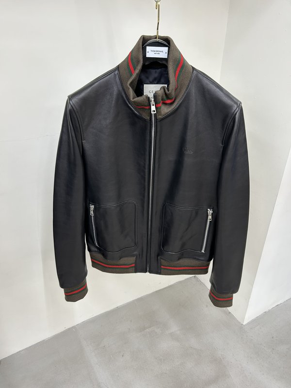 Gucci 빈티지 양가죽 재킷 001-268388