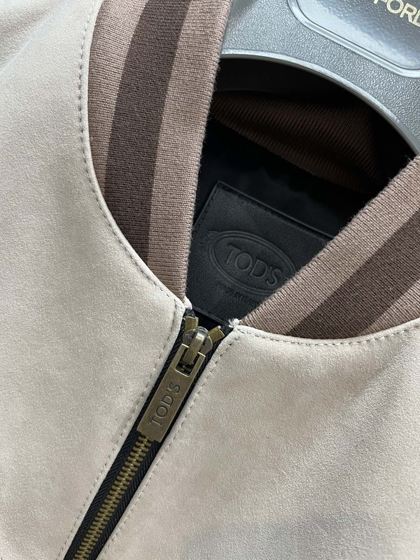 TODS 토즈 스타일리시 패치워크 야구 자켓 001-268406