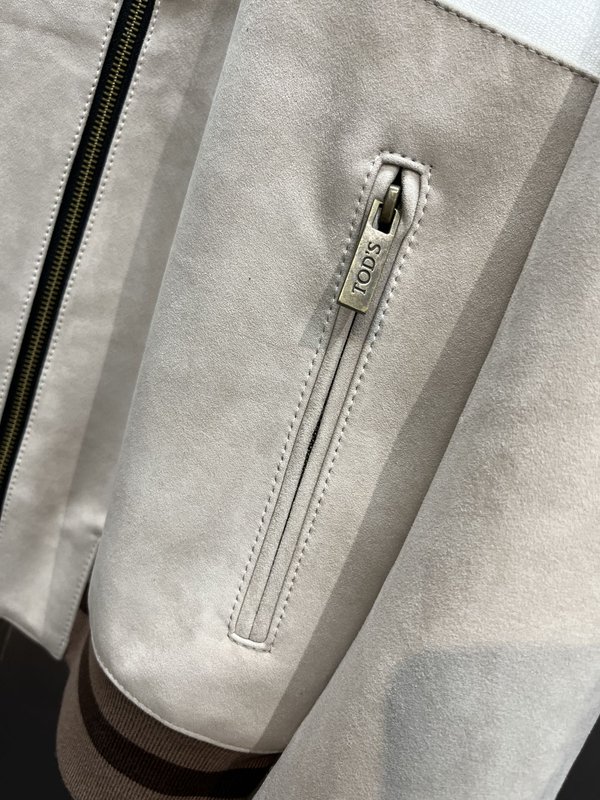 TODS 토즈 스타일리시 패치워크 야구 자켓 001-268406
