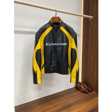 발렌시아가 레이싱 바이커 가죽 자켓 001-268407