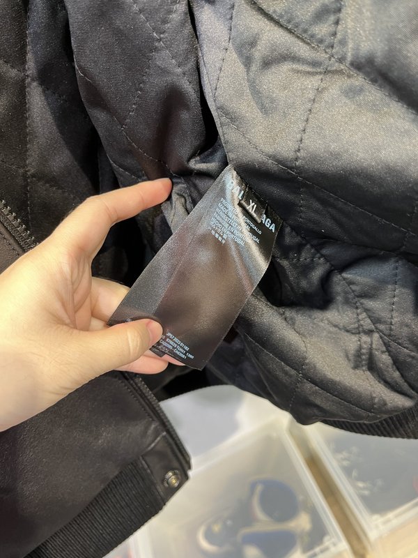 발렌시아가 오버사이즈 가죽 자켓 001-268414