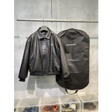 발렌시아가 오버사이즈 가죽 자켓 001-268414
