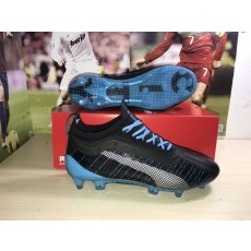 푸마 블랙 블루 축구화 001-268715