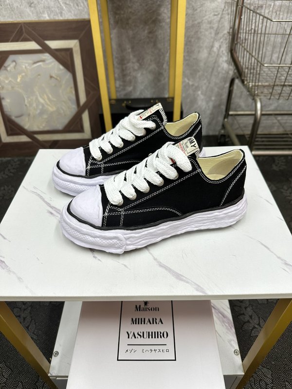 미하라 야스히로 빈티지 수묵화 디솔브 슈즈 001-268909