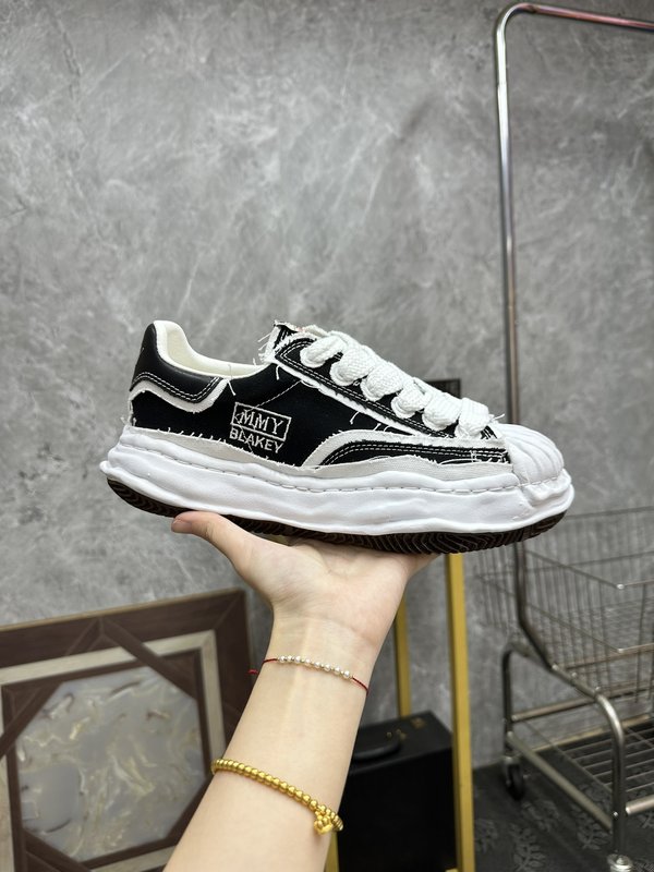미하라 야스히로 빈티지 수묵화 디솔브 슈즈 001-268914