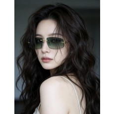 까르띠에 판테르 무테 메탈 선글라스 001-268966