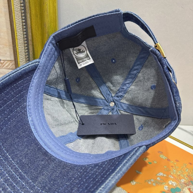 프라다 데님 빈티지 야구 모자 001-269994