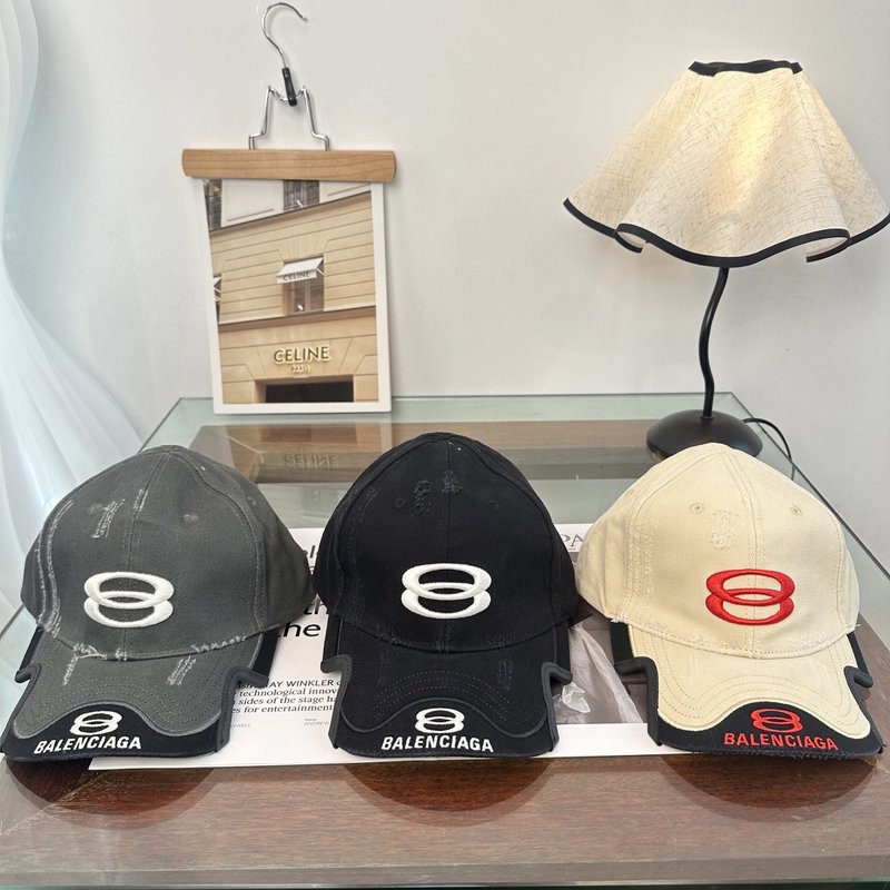 Balenciaga 레터링 야구모자 001-270563
