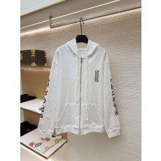 크롬하츠 다크 패턴 후드 지퍼 스웨트셔츠 001-270621