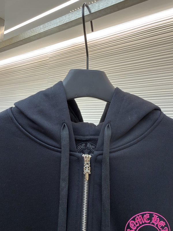 Chrome hearts 블랙핑크 후드 지퍼 집업 001-270622