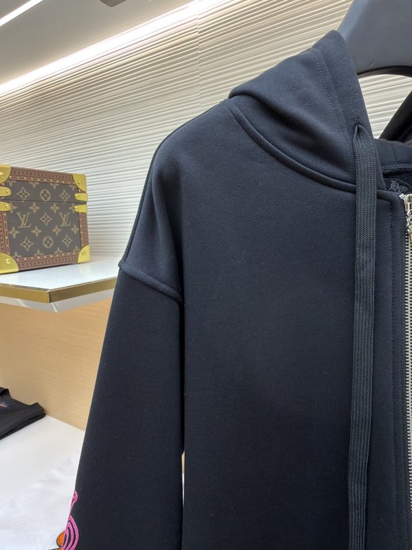 Chrome hearts 블랙핑크 후드 지퍼 집업 001-270622