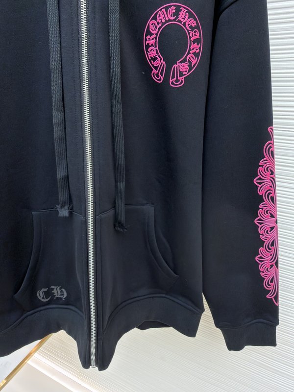 Chrome hearts 블랙핑크 후드 지퍼 집업 001-270622