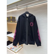 Chrome hearts 블랙핑크 후드 지퍼 집업 001-270622