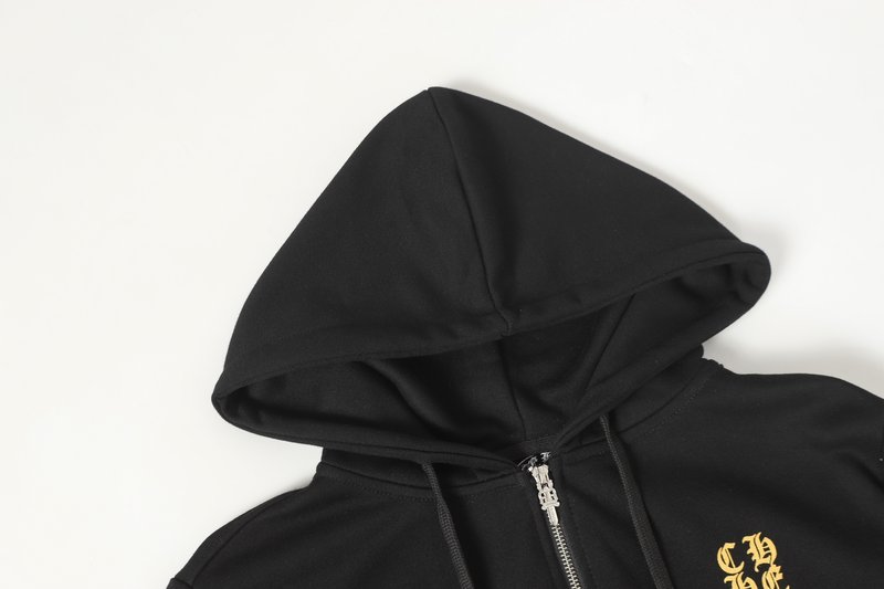 Chrome Hearts 프린트 지퍼 후드 가디건 001-270623