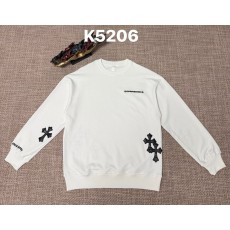 크롬하츠 크루넥 스웨트셔츠 십자가 자수 001-270644